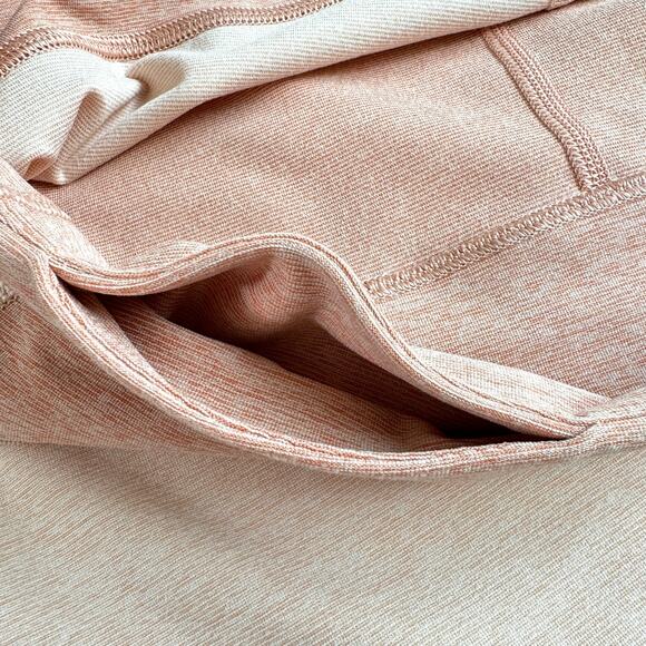 Outdoor Voices Womens Colorblock Leggings Size XL Active Stretch Orange Shebert - Picture 4 of 6